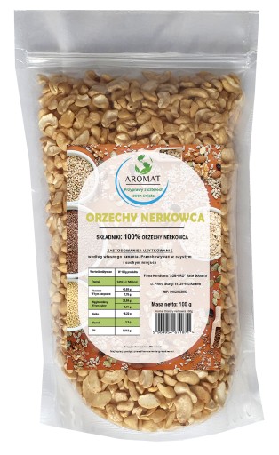 Kešu orechy 100g Lahodné polovičky 100% KVALITA