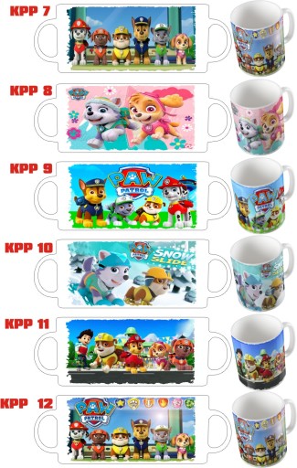 Hrnček PAW PATROL s menom dieťaťa ZADARMO
