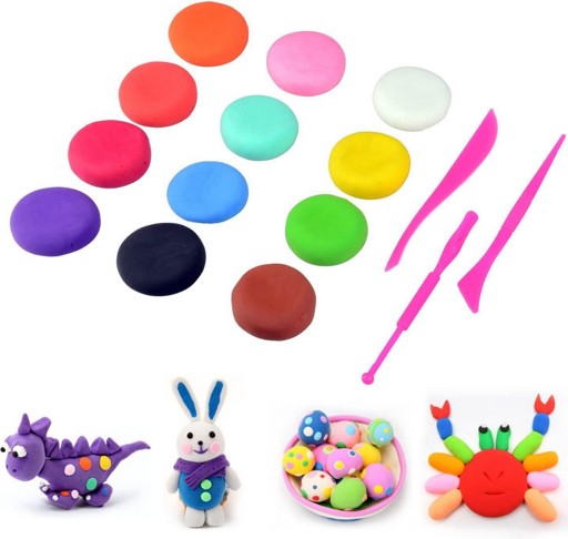 PENA PLASTICINE POLYMER CLAY SENZORY PLASTIC HOME 12 KS