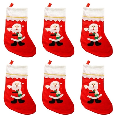 darčeková ponožka Santa Claus 47cm NW-SSZM