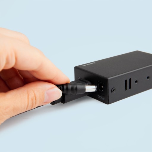 USB napájací kábel - DC zástrčka 5,5/2,5 mm 4A Unitek