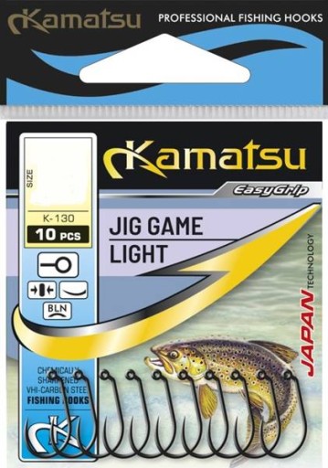 HÁČIKY NA JIG HRY 12 BALENÍ 10 KS KAMATSU 513900312