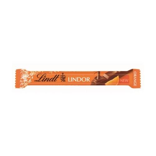 Lindt LINDOR STICK mliečna tyčinka s pomarančovou príchuťou 38g