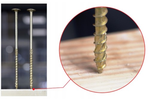 TESÁRSKE SKRUTY DO DREVA 3x30 mm TORX 500 ks WKRĘT-MET