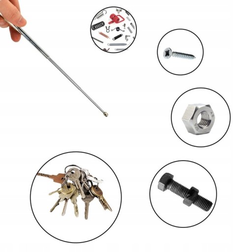 Magnetický teleskopický magnetický uchopovač XXL