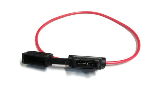 Nožová poistka s puzdrom 10A – 19 mm