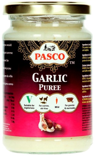 Cesnaková pasta, mleté cesnakové pyré 270g
