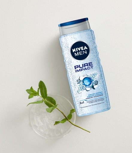 NIVEA MEN PURE IMPACT Pánsky sprchový gél 500ml