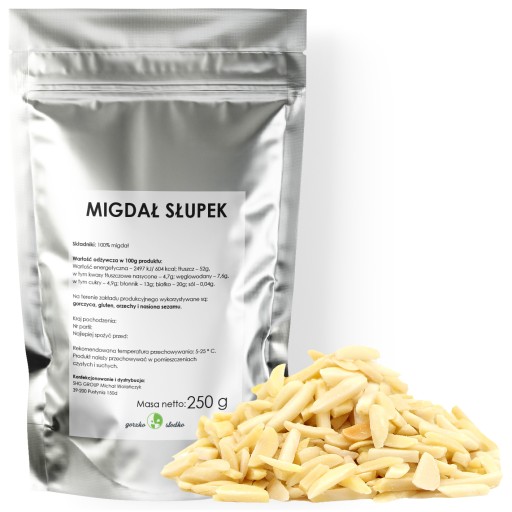 MANDLE, veľké, čerstvé, 250 g