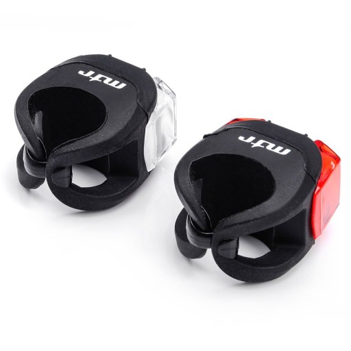 SET METEOR FLEX BICYCLE LIGHT čierny 2 ks.
