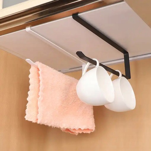 DRŽADLO POD SKRINE NA PAPIEROVÉ UTERÁKY, ČIERNA AG704C