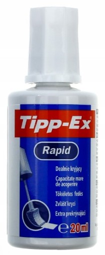 Tekutý korektor s hubkou vo fľaštičke fluid 30ml 8859915 RAPID TIPP-EX BIC