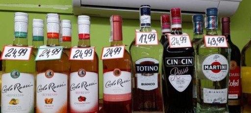 Cenníky fliaš, fľaša, likérka, zelená, papier, kartón, 100