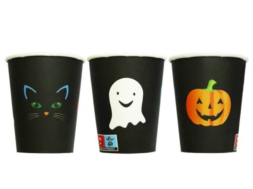 ZMIEŠAJ HALLOWEEN PAPÍROVÝ POHÁR 6 KS 250 ML