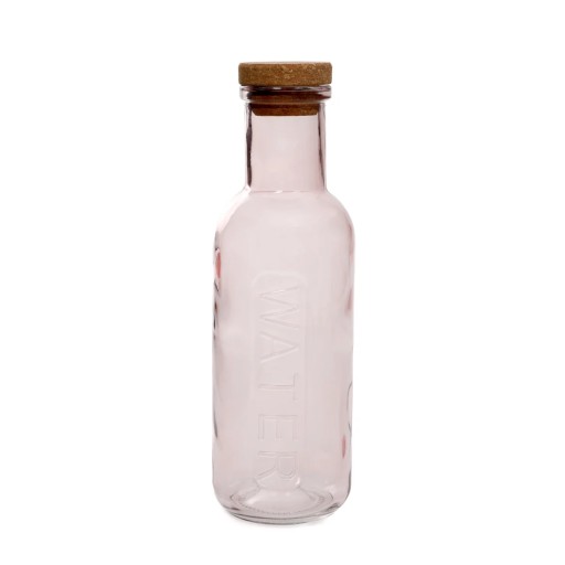 Karafa MAEVE s korkom, ružová, 1 l HOMLA