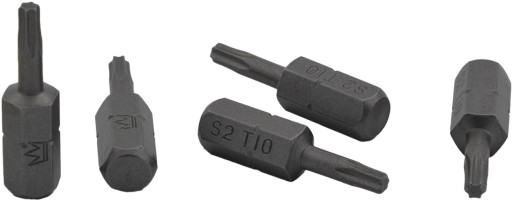 TORX BIT T10 10 x 25mm S2-ACR oceľ