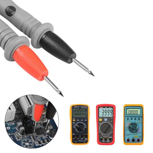 KÁBLE TESTOVACIE VODY PRE METER MULTIMETER + KROKODÝLIE SVORKY 1000V 10A BANÁN