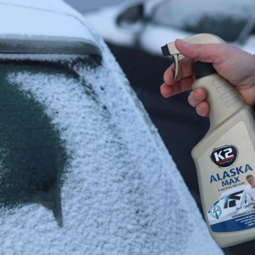K2 Alaska Max 700ml Rozmrazovač, mosadzná škrabka