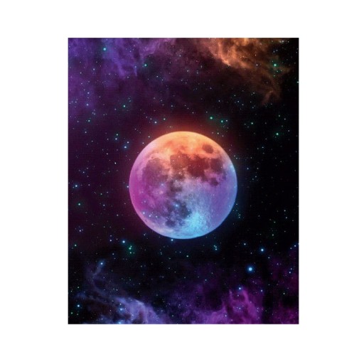 Diamantové vyšívanie Diamond 30x40cm Planet DPX-11623