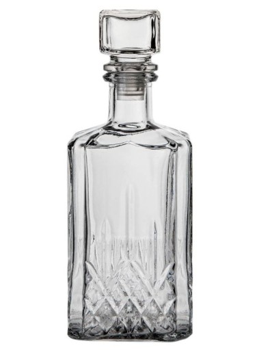 KARAFA 0,5L KRISTA S KORKOM NA WHISKY, VÍNO, LIKÉRY, VODU, 500ML DARČEK