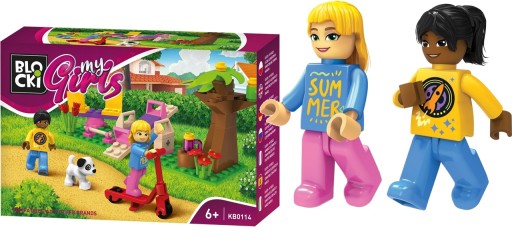 Klocki Blocki MyGirls WALK IN THE PARK 81 kusov KB 0114