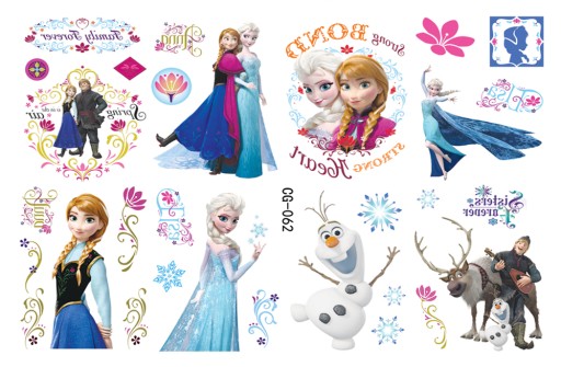 Odnímateľné tetovanie pre deti ELSA ANNA CG062