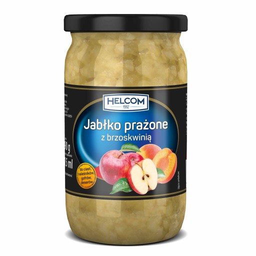 Helcom Pečené jablká a broskyne, 815 ml