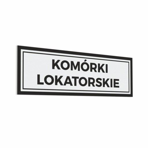 Nájomné bunky - nálepka 10x30