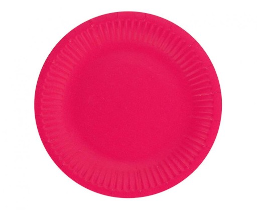 Papierové taniere purpurové 18 cm 6 ks.