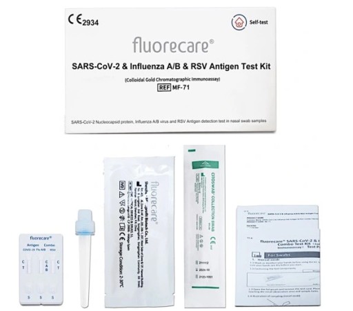 FLUORECARE COVID-19 DOMÁCI TEST AB RSV FLU COMBO 4v1 PRE SEBAOVLÁDANIE