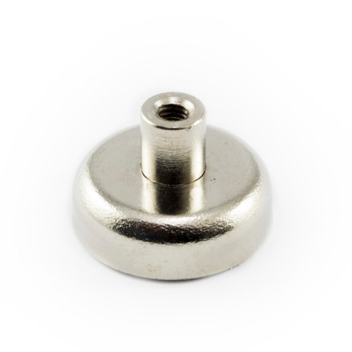 MAGNETICKÝ NEODYMOVÝ DRŽIAK E25 S HÁČKOM 1 KS