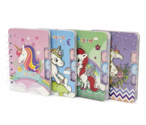 NOTEBOOK Unicorn Jednorožec NOTEBOOK MINI DIÁR