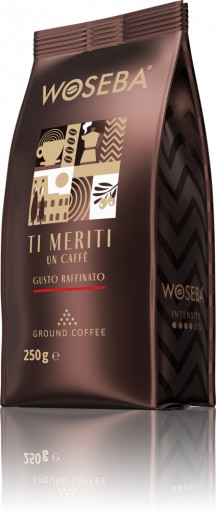 Woseba Meriti Gusto Raffinat 250g mletá káva