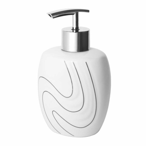 Bisk Wave Dispenser White 05975