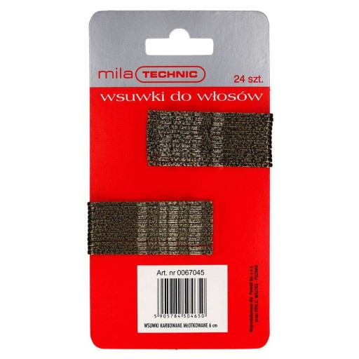 Mila Technic 6 cm tepané vlnité kolíky