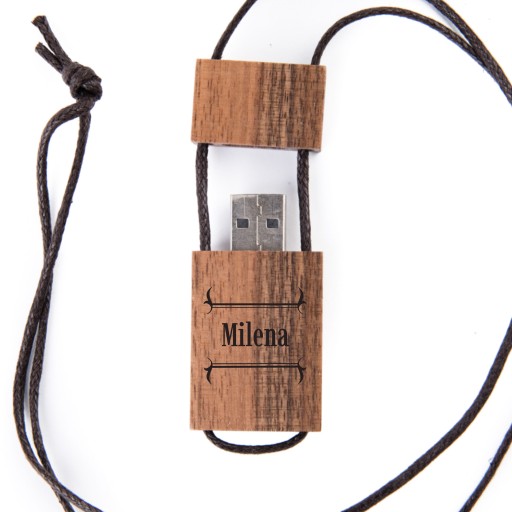 Pendrive s výpletom 2 GB 2.0 + gravírovanie S MENOM