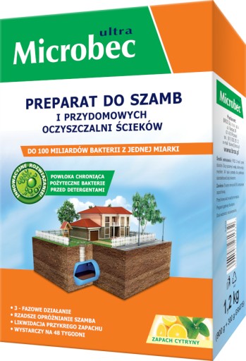 Prípravok na septiky 1 tableta 20G, citrónová vôňa