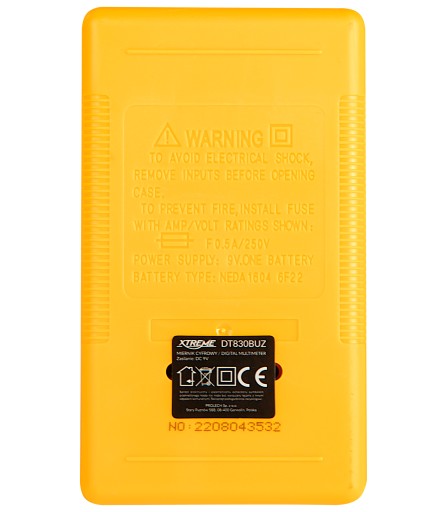 MULTIMETER, DIGITÁLNY LCD METER, UNIVERZÁLNY TESTER