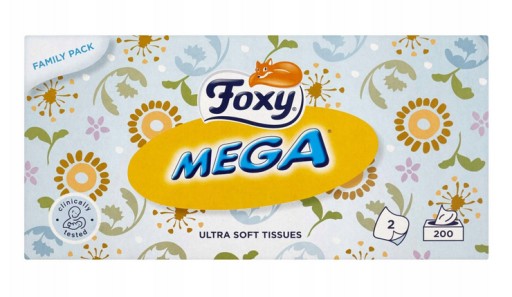 Utierky Foxy MEGA 2w 200ks Family Pack