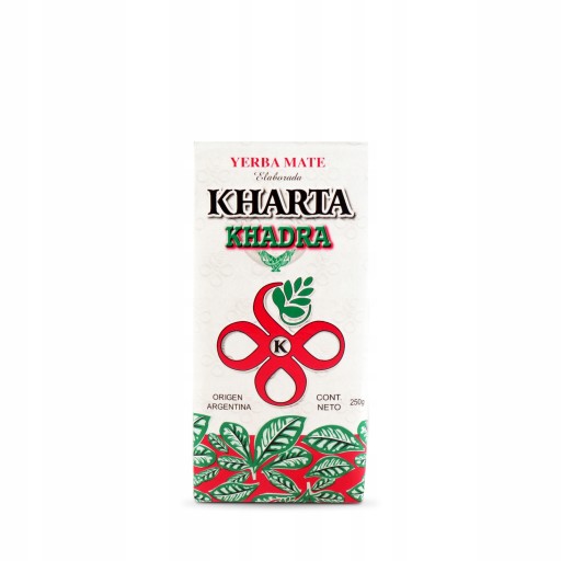 YERBA MATE ZELENÁ 250G KHARTA KHADRA ZLATÁ ARGENTÍNA