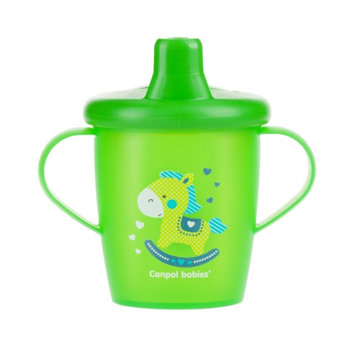 Nevylievateľná šálka s rúčkami + tvrdý výtok, 250 ml