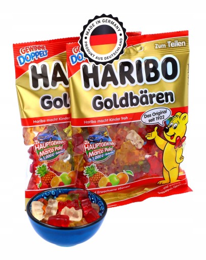HARIBO Golden Bears ovocné želé 175 g z Nemecka