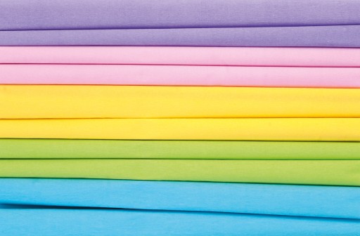 SADA krčkavého hodvábneho papiera Happy Color, PASTELOVÉ farby, 10 kusov