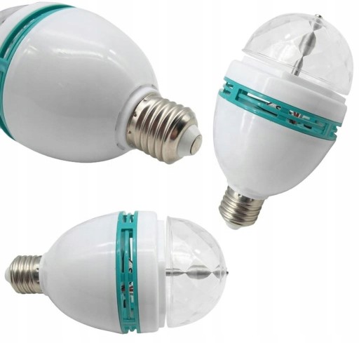 LED ŽIAROVKA ZD7F DISCO RGB E27