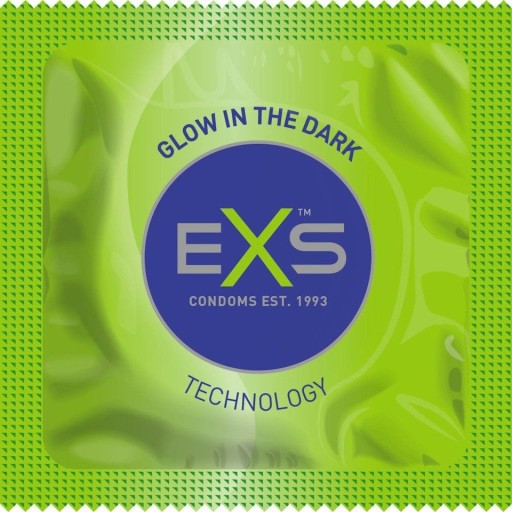 Glow In The Dark Condom - EXS Glow In The Dark