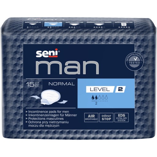 Pánske urologické vložky Seni Man Normal Level 2