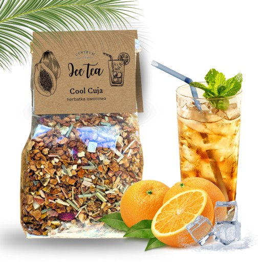 Ovocný čaj sypaný ľadový čajový nápoj 100g Cool Cuja pomaranč