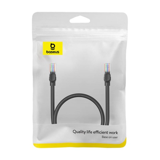 SIEŤOVÝ KÁBEL BASEUS INTERNETOVÝ KÁBEL LAN ETHERNET CAT5 RJ45 1GB/S 0,5M