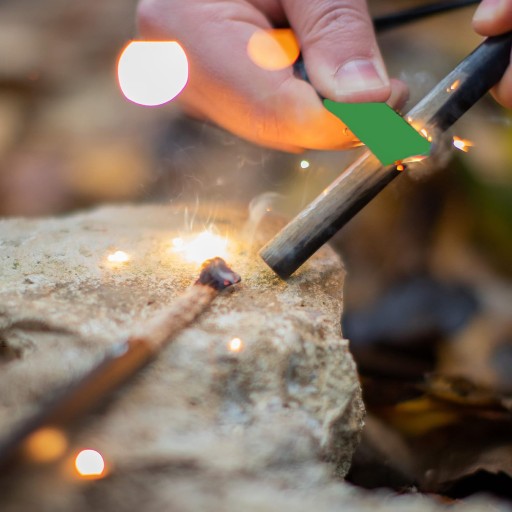 Magnesium Firestarter Military Survival Eternal Match pre krbový gril