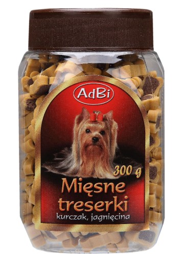 AdBi AM36 trénerské pochúťky kuracie/jahňacie 300 g